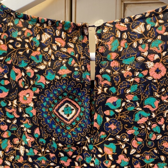 J. Crew boho peplum blouse - Picture 4 of 4